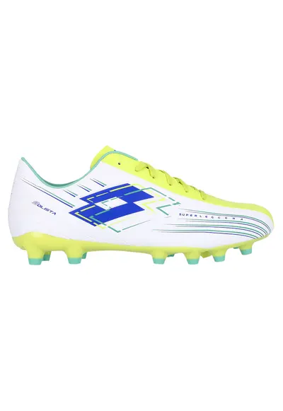 Ghete fotbal Solista 700 VIII FG - alb - sintetic - cu suport si confort optimizat
