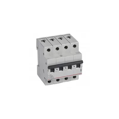 Siguranta automata MCB RX³ 4500 - 4P 400 V~ - 63 A - C curba