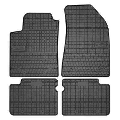 Covor podea FROGUM cauciuc, 4 buc. BASIC, fata spate, set, culoare neagra, potrivit FIAT BRAVO II 11.06-12.14, Liftback