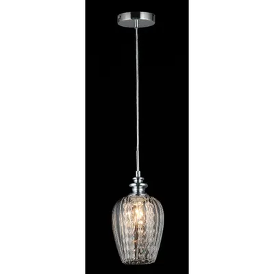 Lampa suspendata Fusion Blues,1 x E14,D.140,cm,H.1000 cm,Nichel