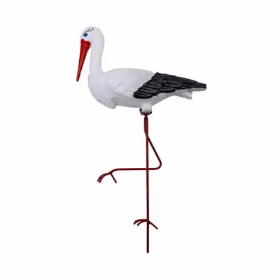 Barza decorativa pentru gradina, 65cm / EXT 7398 Engros