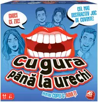Joc de societate AS Games - Cu gura pana la urechi, 8+