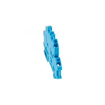 Clema sir Viking 3 - spring - 2 connect - 4 wires - pitch 6 - albastru