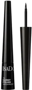 IsaDora Eyeliner rezistent la apă Glossy, 40 Chrome Black, 2.5 ml