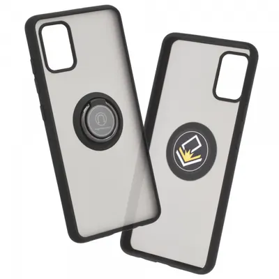 Husa pentru Samsung Galaxy A51 A515, Techsuit, Glinth, Neagra