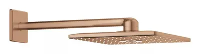 Dus fix Grohe SmartActive 310 Cube, 26479DL0, montare pe perete, 310 mm, 2 functii, necesita valva, Cupru mat