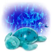 Lampă-proiector de noapte cu melodii și proiecții subacvatice Cloud B - Tranquil Turtle, Aqua