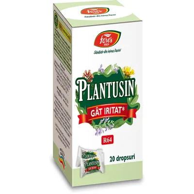 Plantusin gat iritat, 20 dropsuri, Fares