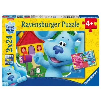 Puzzle Blue's Clues, 2x24 Piese