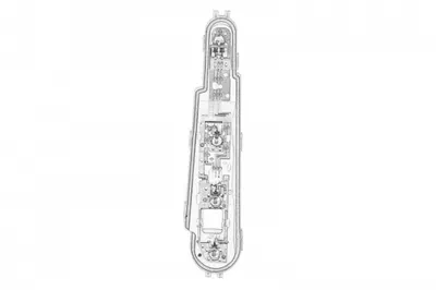 Dulie far Spate Dreapta potrivit FORD FUSION 1.25-1.6D 08.02-12.12