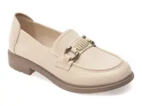 Mocasini GRYXX albi, 3778516, din piele naturala