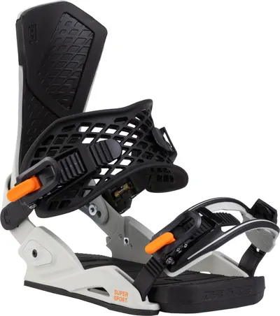 Legaturi Snowboard DRAKE Super sport, Gri/Portocaliu, Barbati