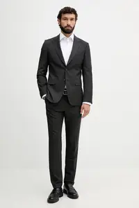 BOSS costum din două piese pentru bărbați din lână H-Huge-2Pcs-263