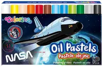 Pasteluri uleioase Colorino Nasa - 12 culori