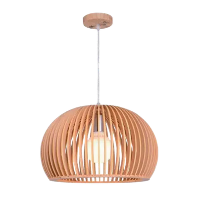 Pendul Bamboo 1xe27 Lemn