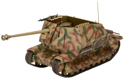 Model asamblat Revell Militar : Tancuri - Distrugător de tancuri Marder I bazat pe FCM 36