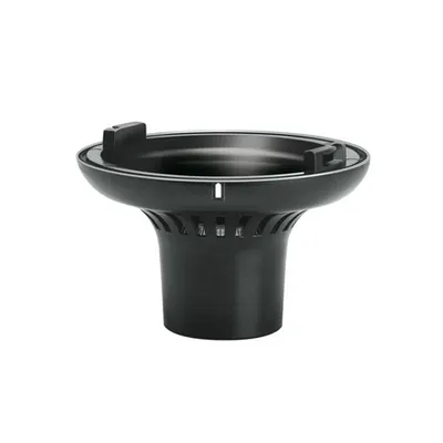 Fixing Bases For Sound Modules. Ø62mm, For Extension Connection, Plastic, Black Colour
