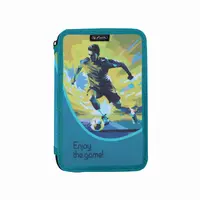 Penar neechipat, 2 fermoare, 20x4.5x13cm, Goal, Herlitz