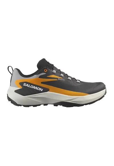 Pantofi Genesis GTX pentru alergare trail - Negru/Gri/Portocaliu