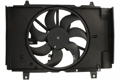 Ventilator radiator (cu carcasa) potrivit NISSAN JUKE 1.6 06.10-12.19