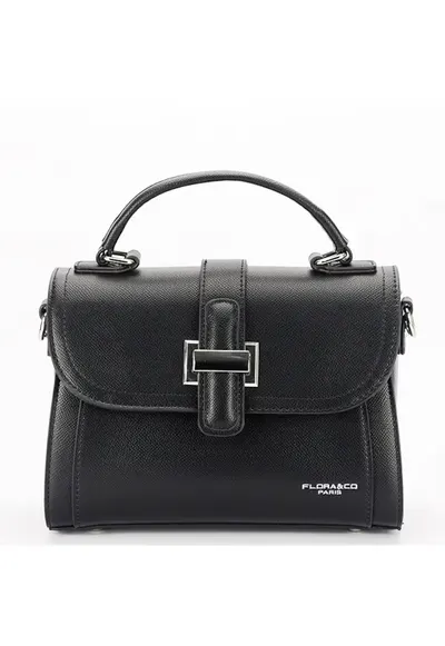Geanta casual neagra FLORA&Co F8538 11 16044 - Negru