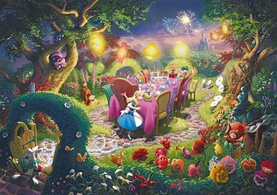 Puzzle 6000 de piese - Disney Mad Hatter's Tea Party