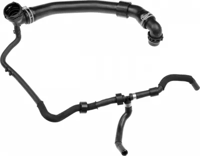 Furtun radiator superior stanga (33mm 30mm) potrivit AUDI A3, Q2, TT; SEAT ATECA, LEON, LEON SC, LEON ST; SKODA KAROQ, OCTAVIA III, OCTAVIA IV, SUPERB III; VW ARTEON 1.6D 2.0D 04.12