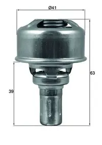 Termostat lichid racire (86 C) potrivit DACIA 1210, 1307, 1309, NOVA; RENAULT 11, 16, 17, 19 II CHAMADE, 9, CLIO I, RAPID MINIVAN, RODEO 5 1.0-1.6 09.65-03.03