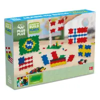 Set constructie Plus-Plus, 700 piese, Steaguri