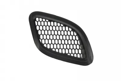 Grila bara fata stanga ABARTH, plastic, negru crom ABARTH 500 595 695; FIAT 500 dupa 2007