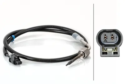 Senzor temperatura evacuare (inainte de DPF) potrivit MERCEDES A (W176), B SPORTS TOURER (W246, W242), CLA (C117), CLA SHOOTING BRAKE (X117), CLS (C218) 1.8D-3.0D 01.09