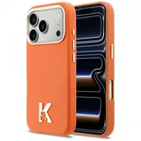 Husa MagSafe pentru Apple iPhone 17 Pro, Karl Lagerfeld, Karl Head Logo, Portocalie