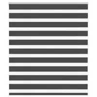 Gossi jaluzea tip zebra neagra latime tesatura 115,9 cm poliester