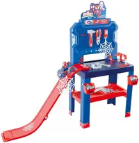 Set de joacă Smoby Bricolo - Masă de lucru, Spidey, 90 piese
