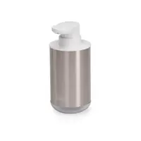 Dozator de săpun lichid argintiu din oțel inoxidabil 300 ml Duo Steel – Joseph Joseph