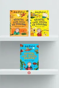 Pachet Băiatul care creștea dragoni - Paperback brosat - Andy Sheperd