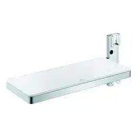 Tavita sistem de dus Grohe, RSH AQUA EasyReach Tray, pt sistemele de dus Grohe Spa Aqua 100961, 100962, 100964, 101680, ajustabile, metal/sticla, crom