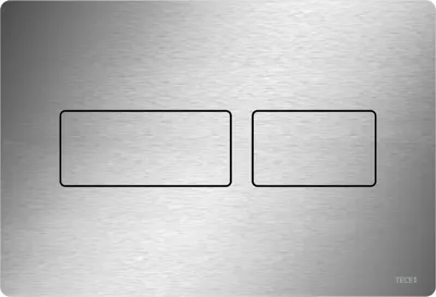 Clapeta de actionare dual-flush, otel inoxidabil periat, TECEsolid