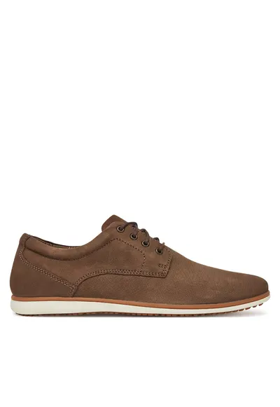 Pantofi barbatesti - HENSON-29A - piele naturala - maro