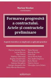 Formarea progresiva a contractului. Actele si contractele preliminare