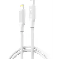Cablu Date si Incarcare USB-C - Lightning XO Design NB-Q265A, 27W, 1m, Alb
