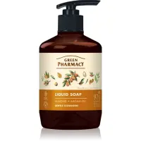 Green Pharmacy Almond & Argan Oil Săpun lichid pentru mâini 460 ml