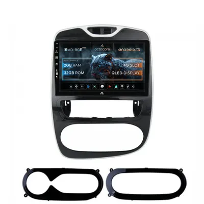 Navigatie Renault Clio IV (2016-2019), Android, E-Octacore 2GB RAM + 32GB ROM, 9 Inch - AD-BGE9002+AD-BGRKIT369-1619