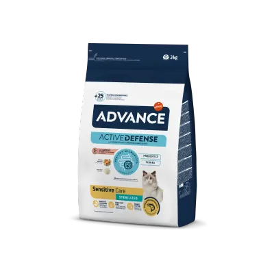 Advance Cat Sterilised Somon Sensitive, 3 kg
