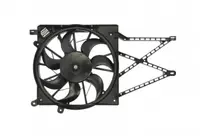Ventilator radiator (cu carcasa) potrivit OPEL ASTRA G, ASTRA G CLASSIC, ASTRA G KOMBI, ASTRA H, ZAFIRA A, ZAFIRA B 1.2-2.2 02.98-04.15