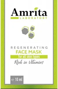 Amrita Mască de față regenerantă cu vitamine, 10 ml