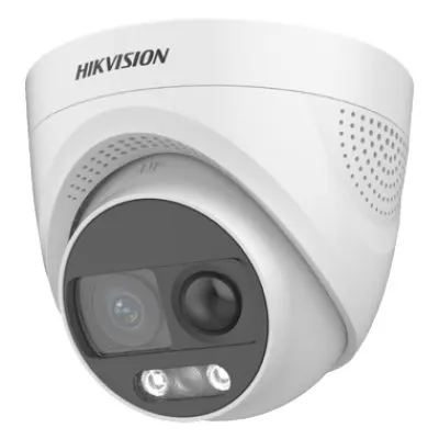 ColorVu - Camera Analog 3K cu PIR 11 m, lentila 2.8mm, WL 20 m, Alarma, IP67 - HIKVISION DS-2CE72KF3T-PIRXO-2.8mm
