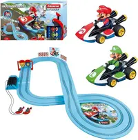 Pistă de curse Carrera First - Mario Kart, Mario vs. Luigi, 2.9 m
