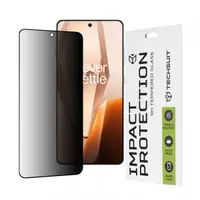 Folie de protectie Ecran Privacy Techsuit pentru OnePlus 13R, Sticla Securizata, Full Glue, 111D