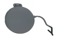Capac carlig remorcare fata stanga plastic, grunduit potrivit PORSCHE CAYENNE II 92A/958, CAYENNE III 9YA dupa 2010